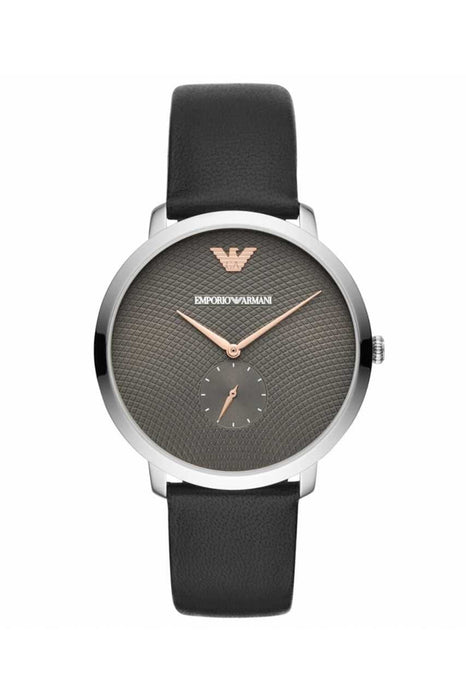 Emporio Armani AR11162 Herrenuhr Edelstahl & Leder