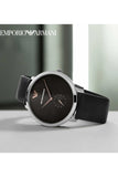 Emporio Armani AR11162 Herrenuhr – 42 mm Edelstahl & Leder