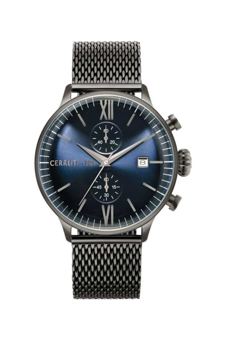 Cerruti 1881 CRA178SU03MU Herrenuhr mit Lederarmband