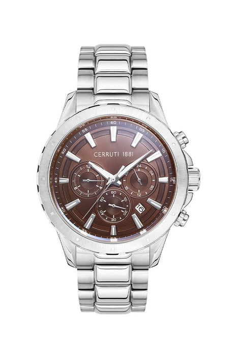 Cerruti 1881 CRA27604 Herrenuhr mit Lederarmband