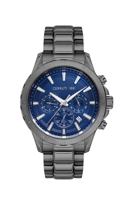 Cerruti 1881 CRA27605 Herrenuhr mit Lederarmband