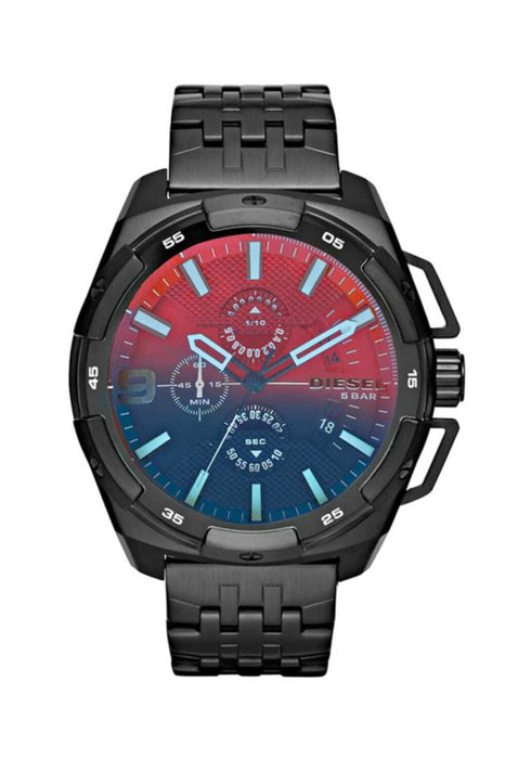 Diesel Herrenuhr DZ4395 MV mit Edelstahlarmband Schwarz