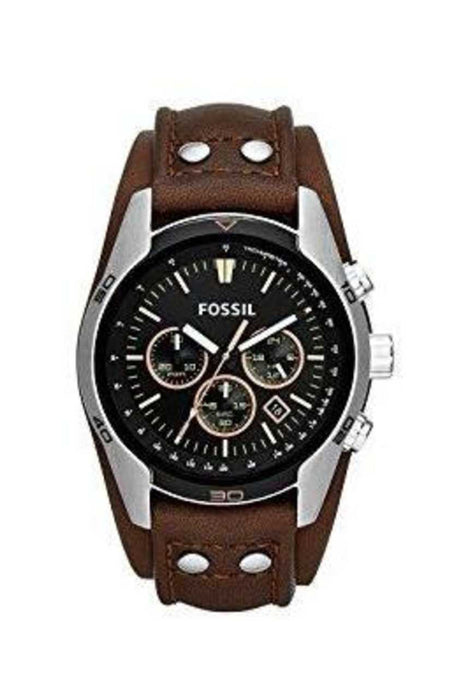 Fossil Herrenuhr FCH2891 – Braun Lederarmband