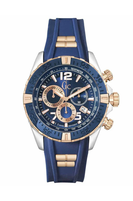 Guess GCY02009G7 Herrenuhr Chronograph Edelstahl