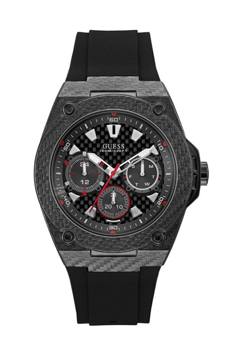 Guess GUW1048G2 Herrenuhr Edelstahl & Silikon