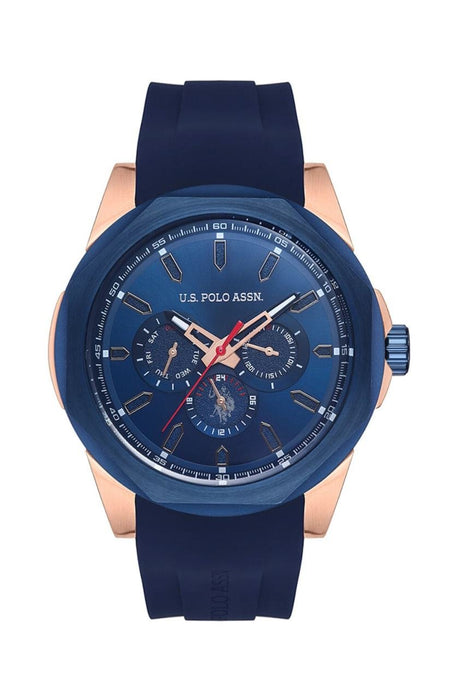 U.S. Polo Assn. Herrenuhr Lederarmband