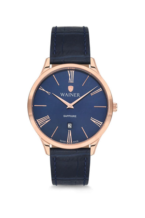 Wainer Herrenuhr WA.11430-C mit Lederarmband