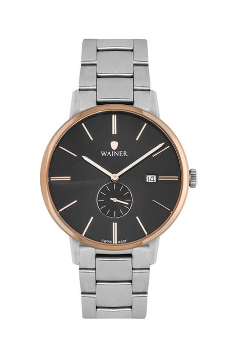 Wainer WA.19022-B Herrenuhr – Edelstahl Uhrwerk