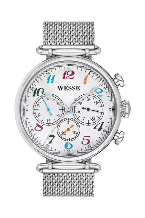 Wesse WWG204602 Herrenuhr mit Flechtarmband
