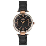 Essence Damen Uhr - Edelstahlgehäuse & Lederarmband