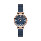 Essence Damen Uhr - Edelstahlgehäuse & Lederarmband