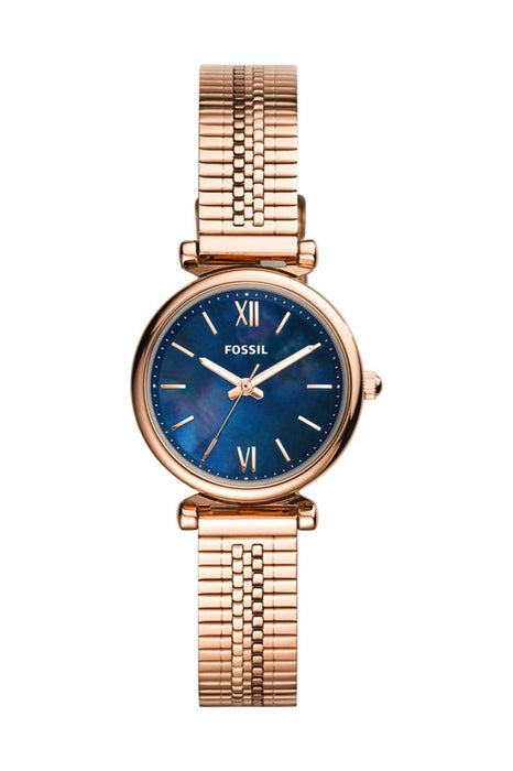Fossil Damen Uhr FES4693 Roségold Edelstahl