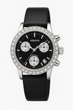 ESPACE Luxus Damenarmbanduhr – Chronograph mit Lederarmband ÖZENSAAT