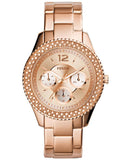 Fossil Damen Uhr FES3590 – Edelstahl & Leder