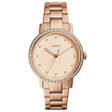 Fossil Damen Uhr FES4288 Edelstahlarmband