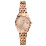 Fossil Damenarmbanduhr FES4992 – Silber Edelstahl