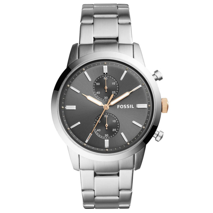 Fossil Herrenuhr FFS5407 – Edelstahlarmbanduhr