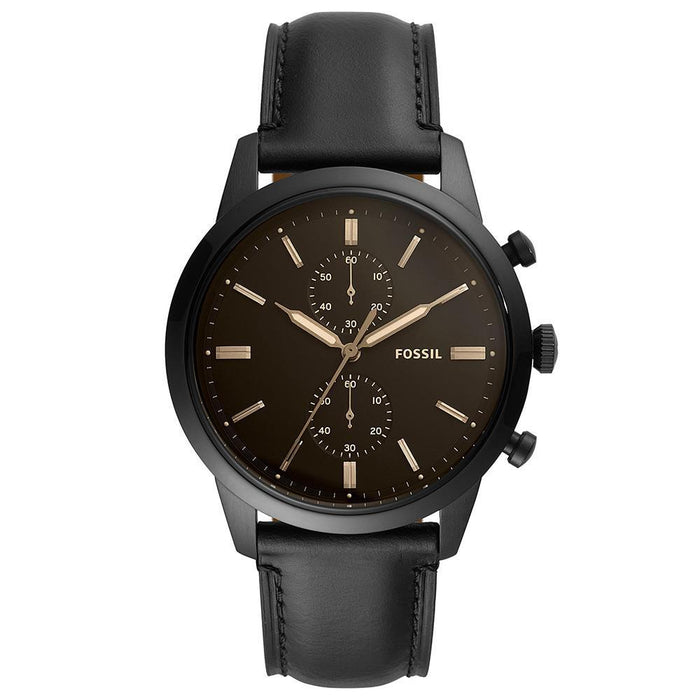 Fossil Herren Uhr FFS5585 – Edelstahl Chronograph