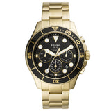 Fossil FS5727 Herrenuhr Chronograph Schwarz