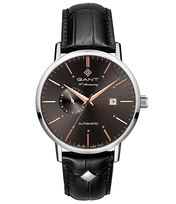 Gant G102002 Uhr Herren Edelstahl Lederarmband