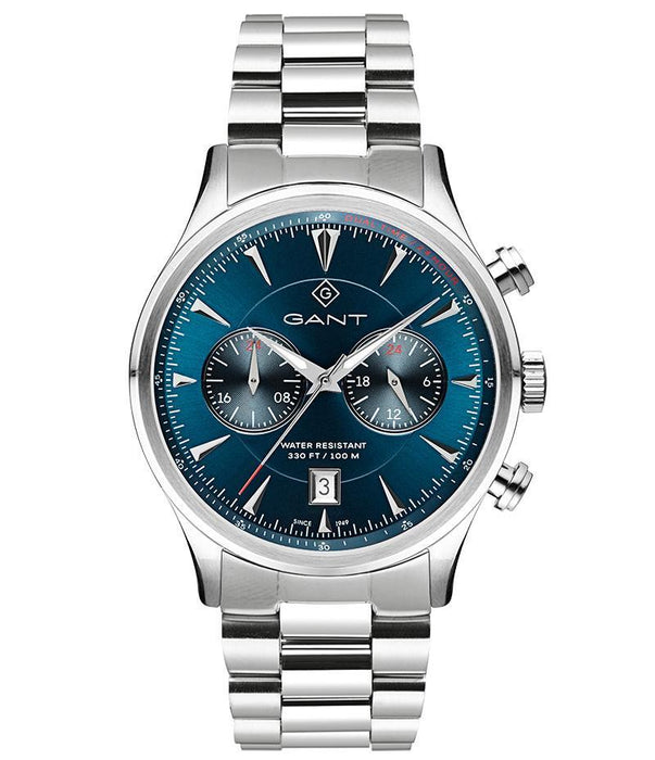 Gant G135003 Herrenuhr Edelstahl & Leder