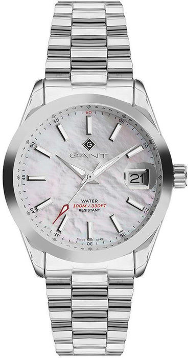 Gant Herrenuhr G163004 Edelstahl & Leder