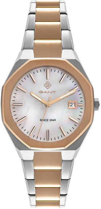 Gant Damen Uhr G164006 – Edelstahl & Leder