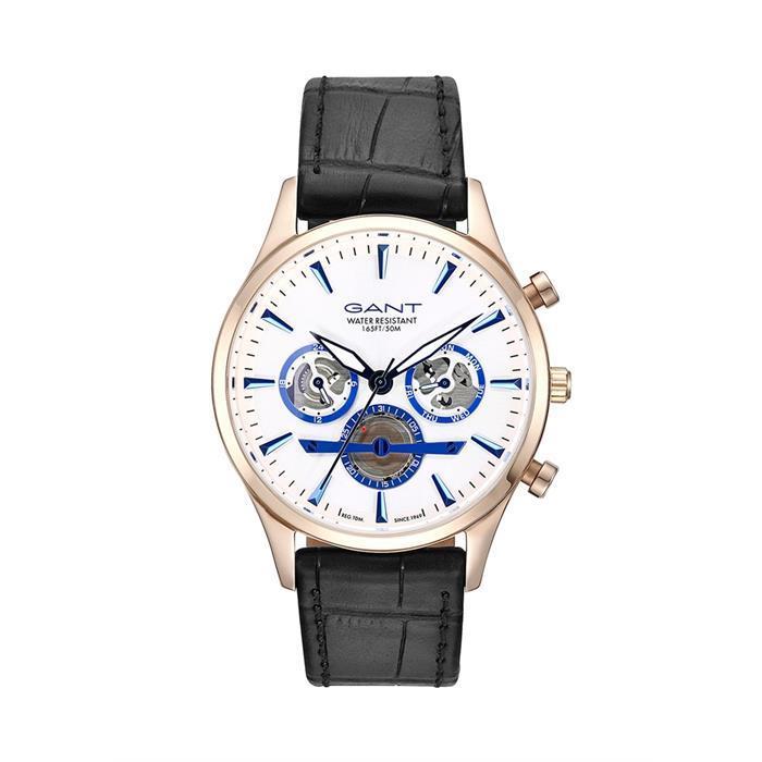 Gant GT005007 Herrenuhr mit Lederarmband