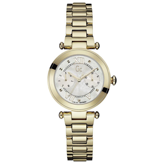 Gc Damen Uhr GCY06008L1 Goldfarben Edelstahlarmband