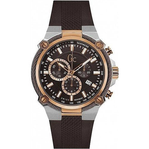 Guess Herrenuhr GC Gcy24004G4 Edelstahl Uhr