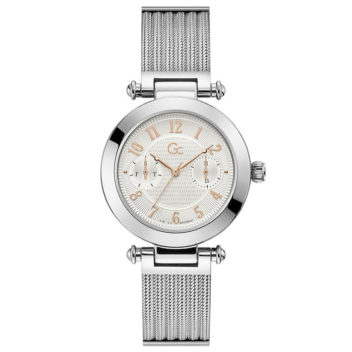 Guess Damen Uhr GCY48001L1MF Edelstahl Uhrwerk