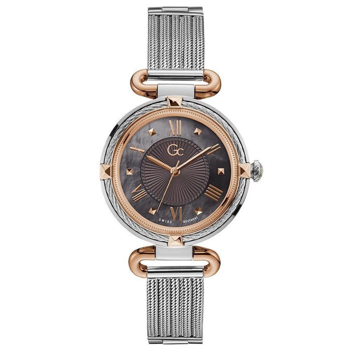 Guess Damen Uhr GCY58002L5MF – Edelstahl & Quarz