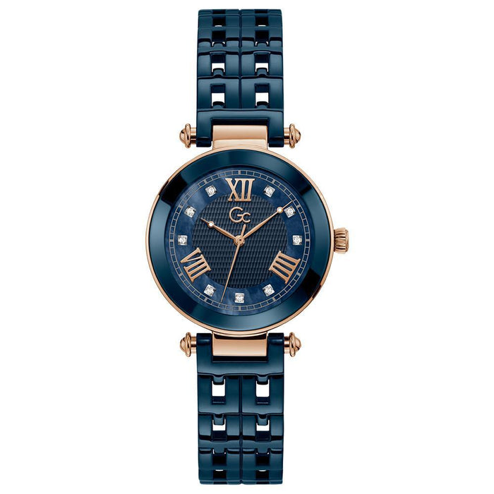 Gc Damenuhr GCY66005L7MF mit Lederarmband