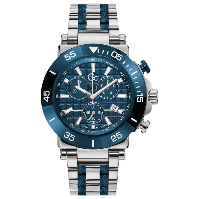 Gc Herrenuhr GCY70005G2MF – Edelstahl Uhr mit Quarzwerk