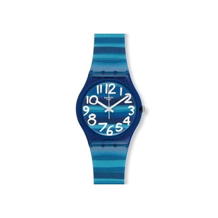 Swatch GN237 Damen Uhr Edelstahl Quarz