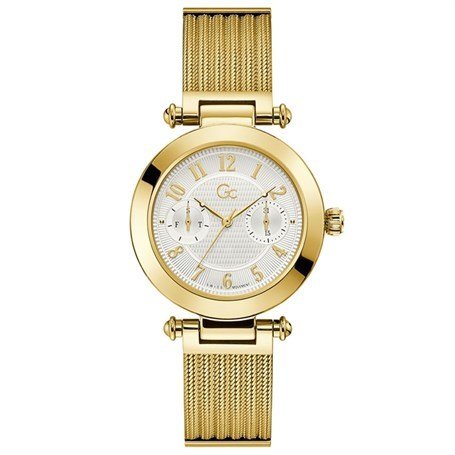 Gc Damen Uhr - Goldfarbenes Edelstahlarmband