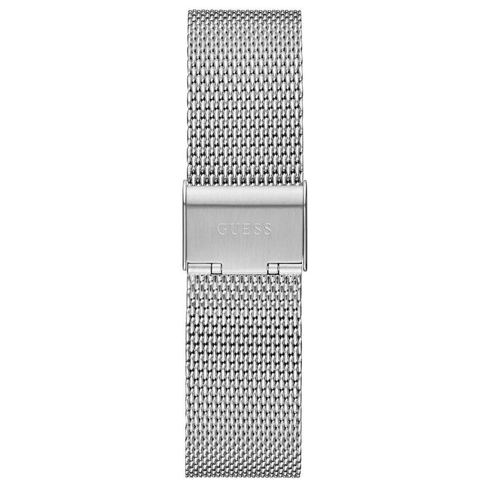 Guess GUGW0214G1 Herrenuhr Edelstahl & Geflochtenes Armband