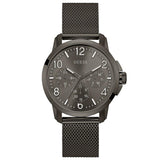 Guess GUW1040G2 Herrenuhr 42 mm – Geflochtenes Armband & Quarzwerk