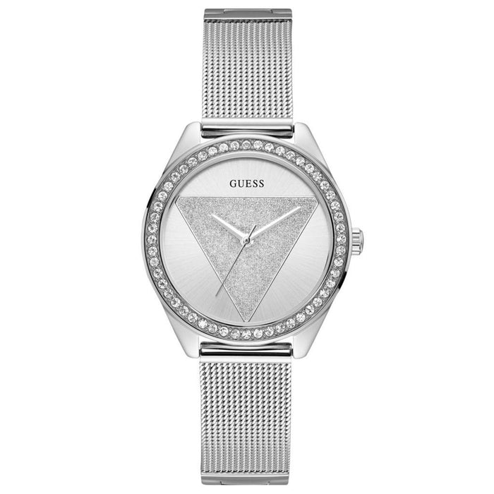 Guess Damen Uhr GUW1142L1 Geflochtenes Armband