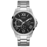 Guess GUW1184G1 Herrenuhr 46 mm – Edelstahl & Zeitlose Eleganz