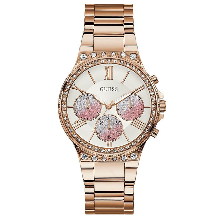 Guess GUW1232L2 Damen Uhr Edelstahl
