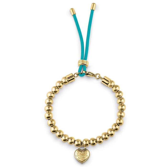 Guess Damen-Uhr Herz-Design Edelstahl