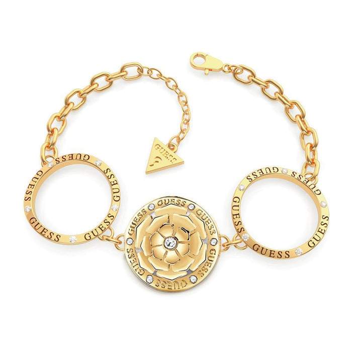 Guess Damenarmbanduhr JGUUBB79165S – Edelstahl