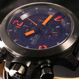 Hislon Chronograph 48mm Herrenuhr – Sportliche Eleganz mit Garantie