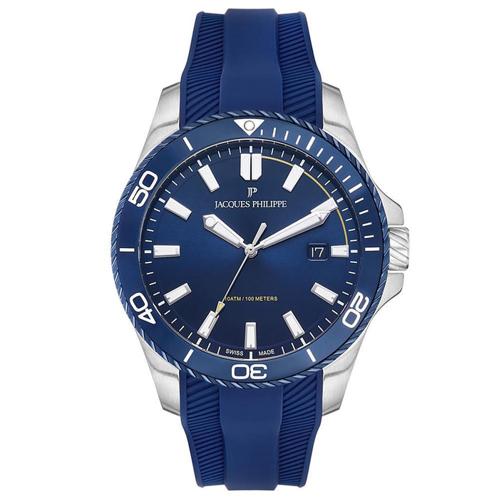 Jacques Philippe Herrenuhr Quarz Edelstahl