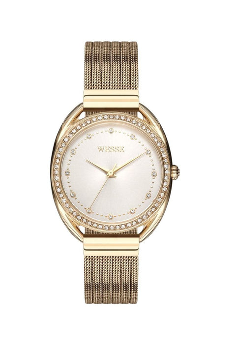 Wesse Damen Uhr WWL103803 mit Geflochtenem Armband