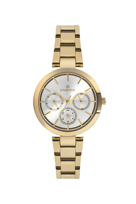Essence Damen Uhr Gold Edelstahl Uhr