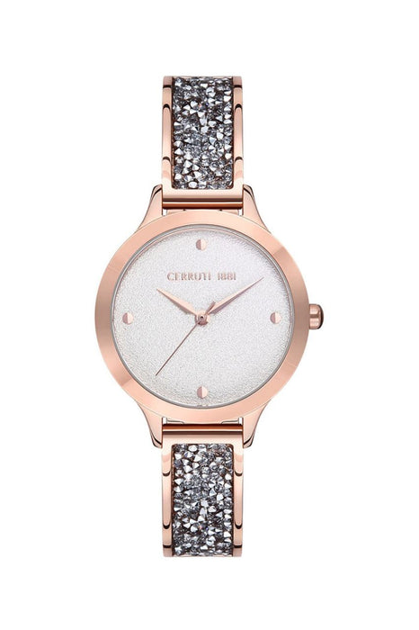 Cerruti 1881 Damen Uhr CRM27105 Edelstahl Chronograph