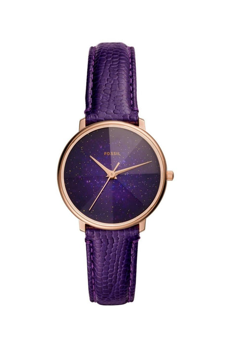 Fossil Damen Uhr ES4727 mit Lederarmband