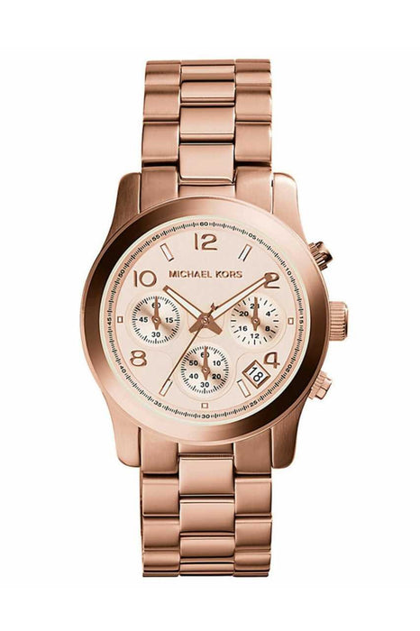 Michael Kors Damen Uhr Roségold Quarzwerk